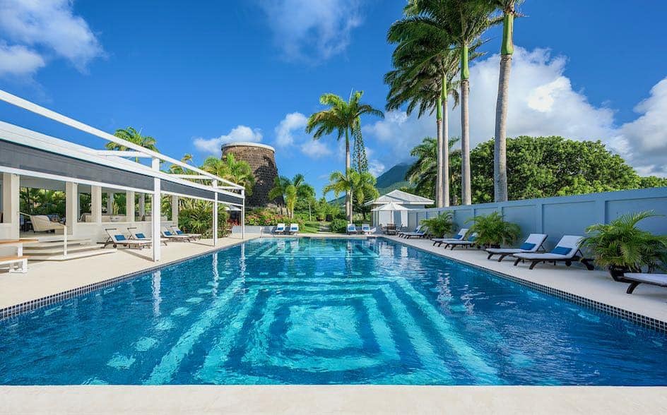 Pool by Montpelier Plantation in Nevis