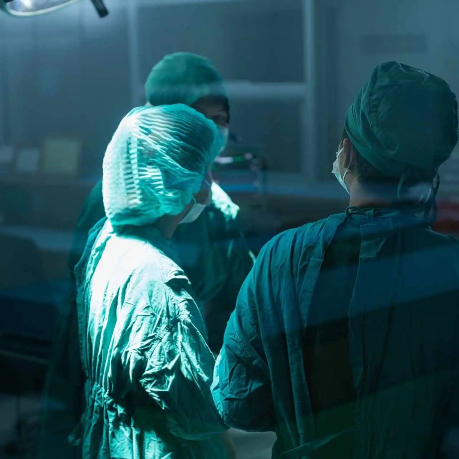 Surgeons in the Medical Room