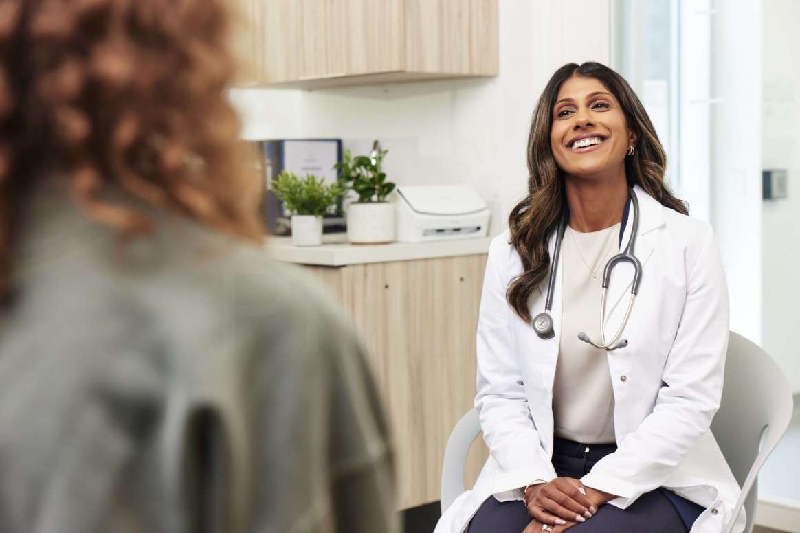 Dr. Mahalingam smiling