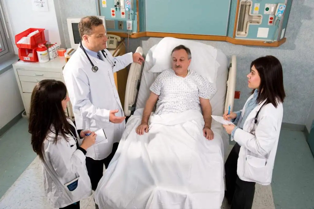 Clinical practice with male patient