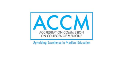 Accreditation commission on colleges of medicine logo