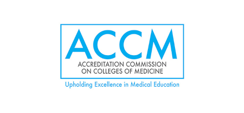 Accreditation commission on colleges of medicine logo